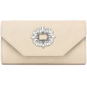 Clutch Purse Evening Wedding Party Tail Prom Suede Purse B)